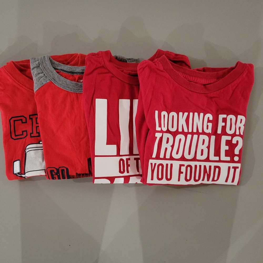 Boys tee shirt lot